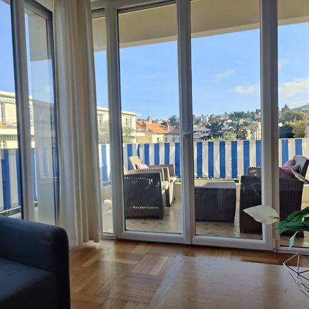 Grand Appartement Terrasse Parking Nizza Exterior foto